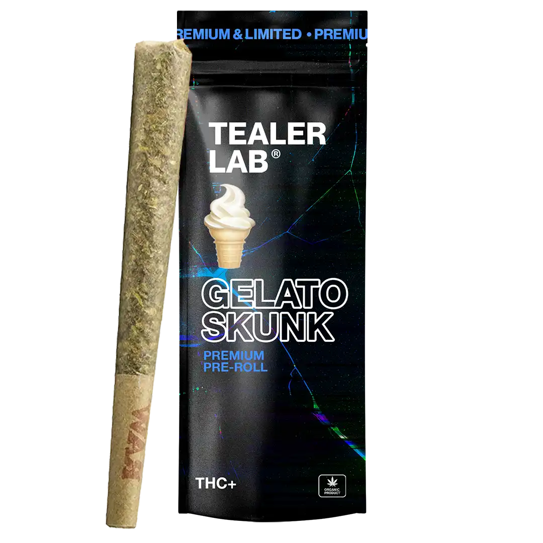 Preroll Gelato Skunk THC+