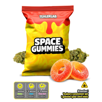 Gummies Peach rings 5mg D9 Full Spectrum