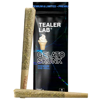 Pack Prerolls Gelato Skunk THC+