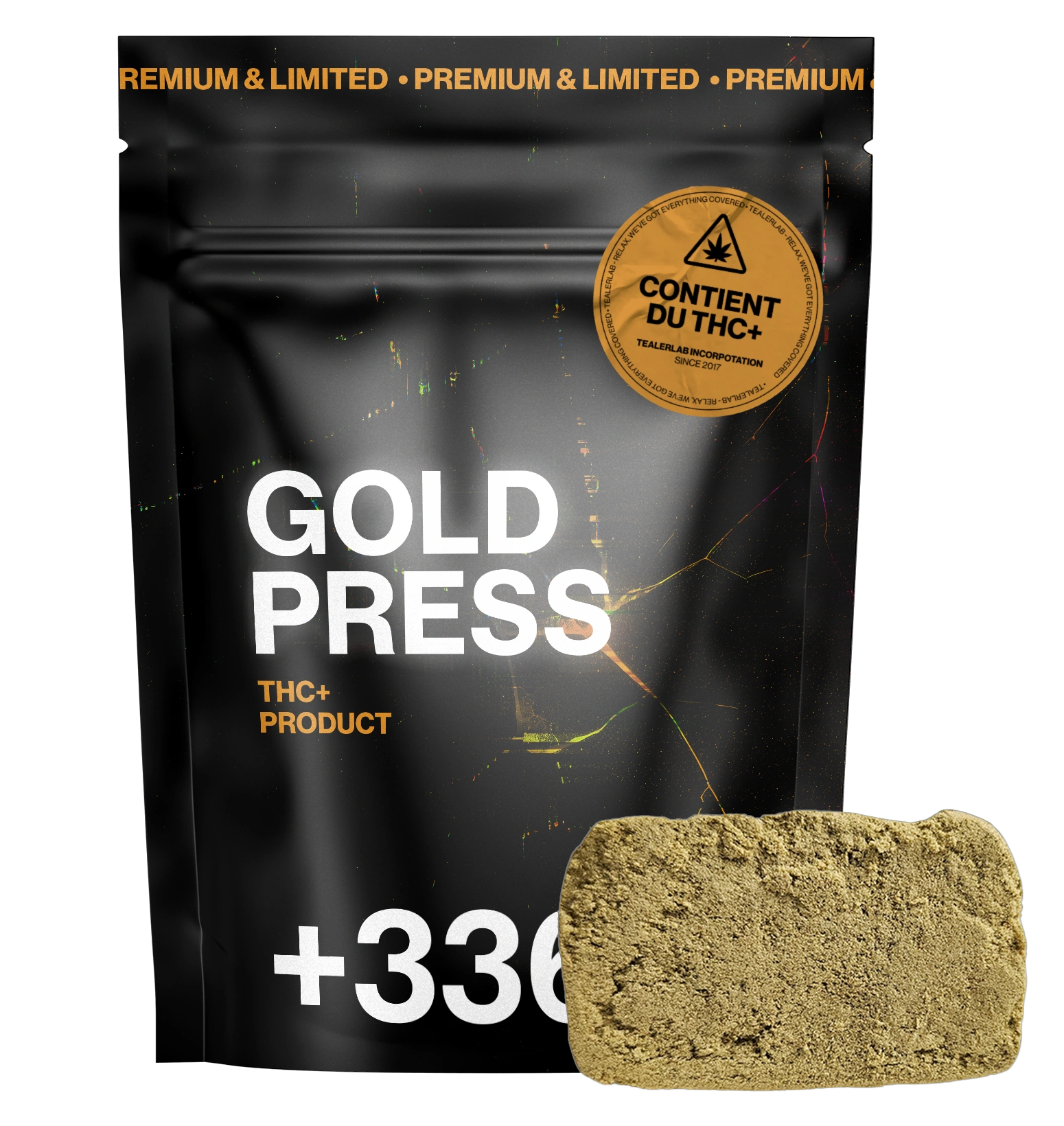Gold Press THC+